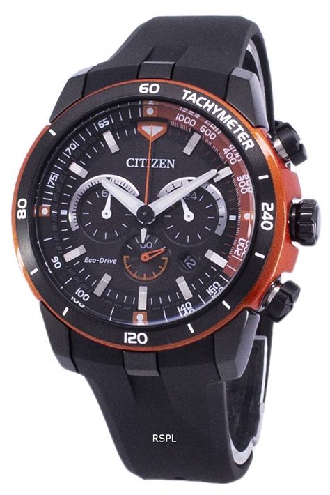 Citizen Eco Drive Chronograph Tachymeter Ca4154 07e Mens Watch