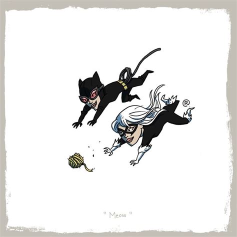 Catwoman And Black Cat Geek Art Catwoman Black Cat Marvel