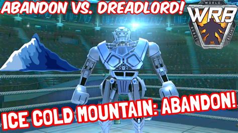 Real Steel Wrb Abandon Vs Dreadlord Completion Rush Mode Youtube