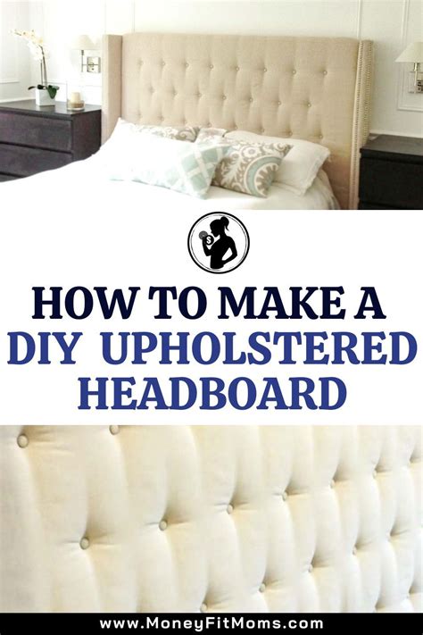 How To Diy Upholstered Headboard With Tufted Buttons Save Money In