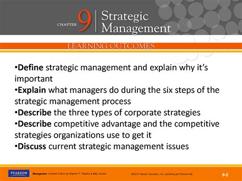Solution Management Chapter 9 Strategic Management Presentation