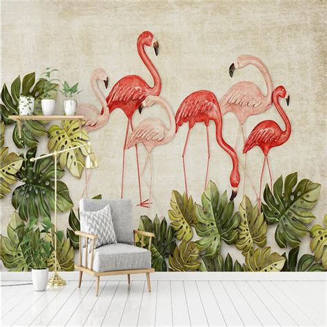 Beibehang Customize Any Size Mural Wallpaper Nordic Retro 3d Stereo