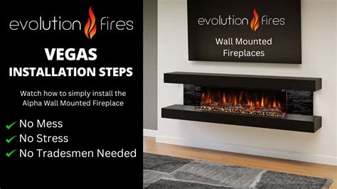 Evolution Fires Simple Installation Vegas 72 Wall Mounted Electric