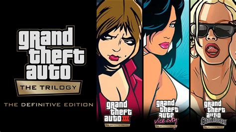Grand Theft Auto The Trilogy The Definitive Edition Les
