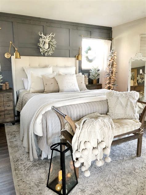 Cozy And Festive Bedroom Creating A Cozy Bedroom For The Holidays