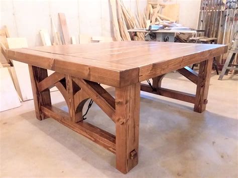 The robust design is suitable for the restaurant and hospitality industry. Custom Farmhouse Dining Table by Custom Made Furniture ...