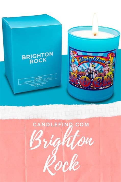 Brighton Rock Candle Review Rock Candle Scented Candles Luxury Candles