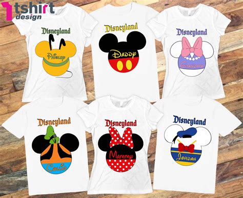 Disney Shirt Template