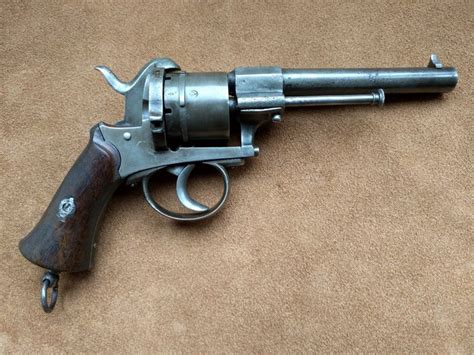 Large 9mm Pinfire Revolver Type Lefaucheux Ca 1860 Catawiki