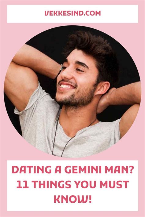 Dating A Gemini Man 11 Things You Must Know In 2022 Gemini Man Gemini Man