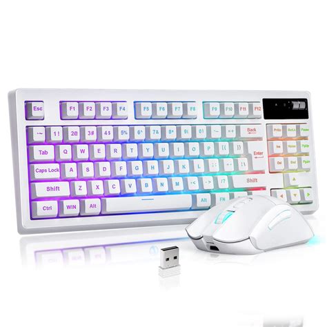 Buy Zjfksdyx C87 Wireless Gaming Keyboard And Mouse Combo Led Backlit