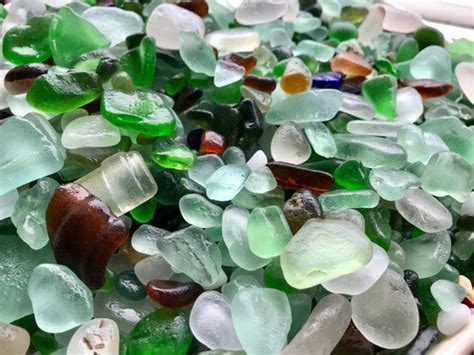 Genuine Sea Glass Alaska Sea Glass Real Beach Glass Sea Etsy Sea Glass Decor Sea Glass