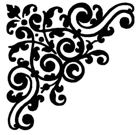 Free Damask Clipart Damask Stencil Stencils Damask Wall Stencils