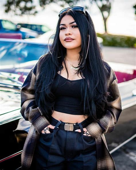 Chicano Chola Girl Latin Women Mexican American Stalker Lowriders