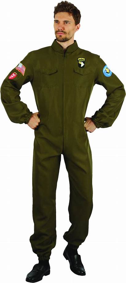 Aviator Jumpsuit Gun Costume Inspired Mens Flightsuit