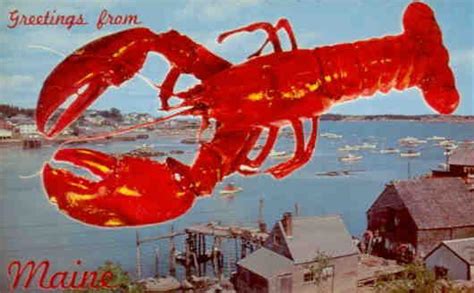 Maine Lobster Global Postcard Sales