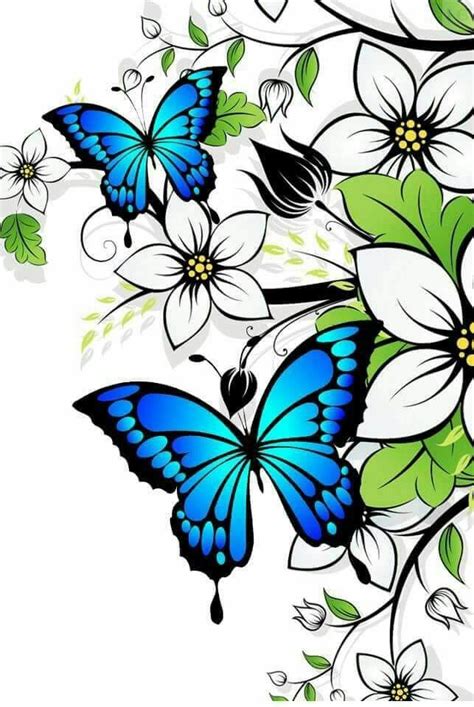 Beautiful Butterfly Drawing Free Download On Clipartmag