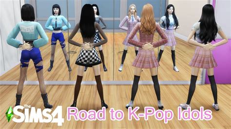 Lets Play With K Pop Star Mod In The Sims 4 Episode 4 Youtube