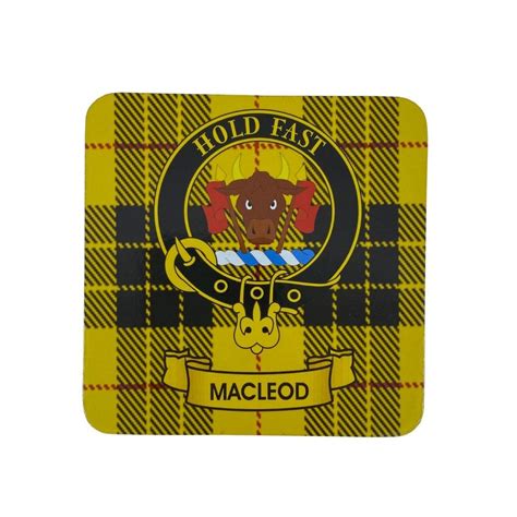 Clan Macleod Tartan And Clan Crest Goods Scottish Shop