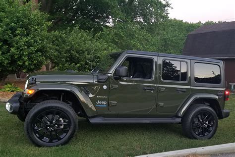 Sarge Green Jeep Wrangler 4xe Owners Picture Thread Jeep Wrangler 4xe