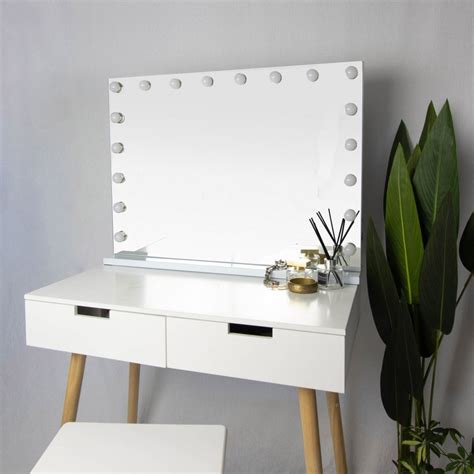 Claudette Xl Hollywood Vanity Mirror With Lights Jack Stonehouse