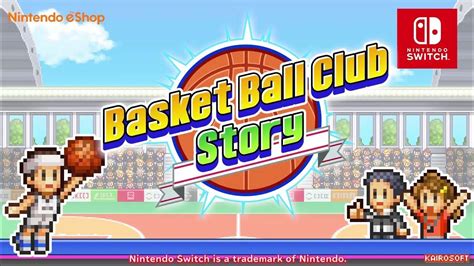 Basketball Club Story Trailer Nintendo Switch Youtube