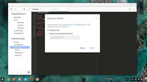 Hands On With The New Chrome Dev Editor App Omg Chrome