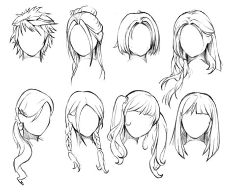 Girl Hairstyles Drawing At Explore Collection Of
