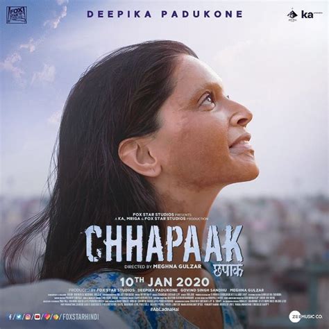 Chhapaak Full Cast And Crew Release Date Wiki Story Trailer Songs