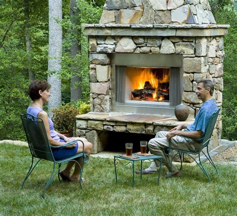 34 Fabulous Outdoor Fireplace Designs For Added Curb Appeal