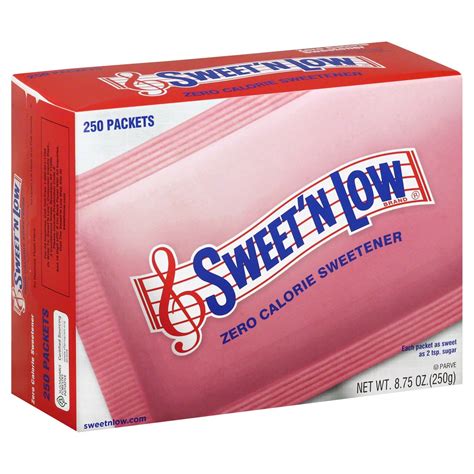 Sweet N Low Zero Calorie Sweetener Packets Shop Sugar Substitutes At