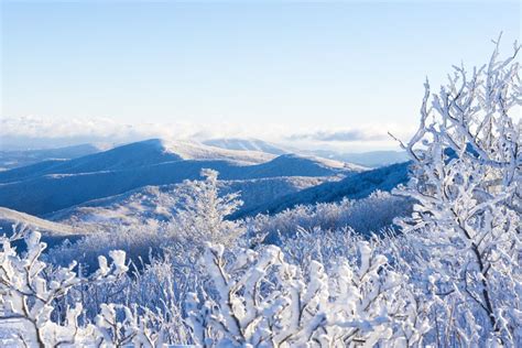 🇺🇸 Winter In The Blue Ridge Mountains North Carolina By Serge Skiba