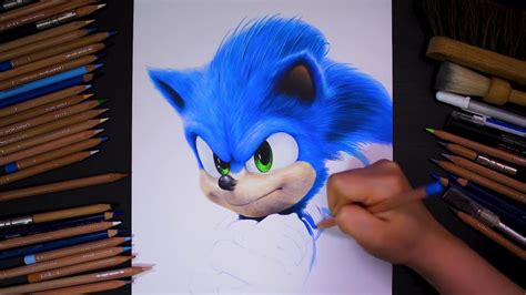 Drawing Sonic Sonic The Hedgehog Drawing Hands Youtube