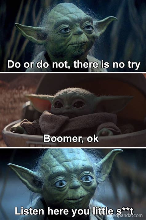 Baby Yoda Memes Crazy Funny Memes Really Funny Memes Stupid Funny