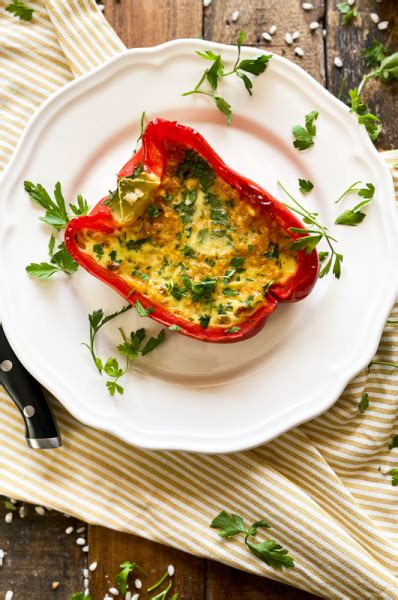 Irresistible Spanish Stuffed Peppers With Rice And Chickpeas Recipe
