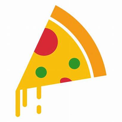 Pizza Icon Cheesy Transparent Svg Vector Maker