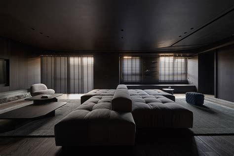 Interior Design — All Black Apartment — Modern Chic Apartment In Tainan