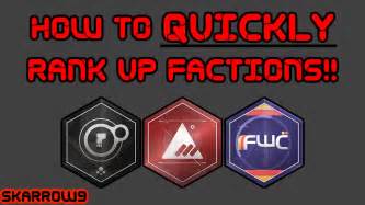 Destiny Tips And Tricks How To Quickly Rank Up Factions Youtube