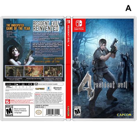 We're stoked about all of the classic resident evil games available on nintendo switch. Resident Evil 4: Custom Game Case For the Nintendo Switch ...