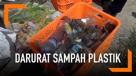 Video Perairan Indonesia Darurat Sampah Plastik News Liputan Com