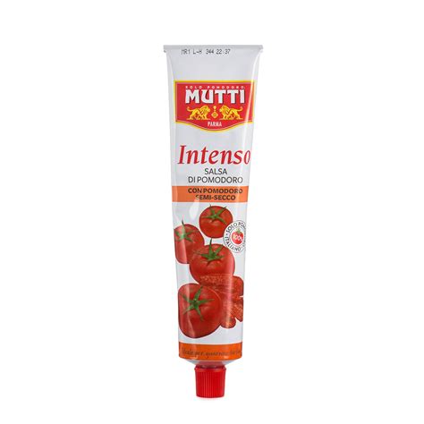 Sun Dried Tomato Paste In Tube Oz Oz Mutti Eataly