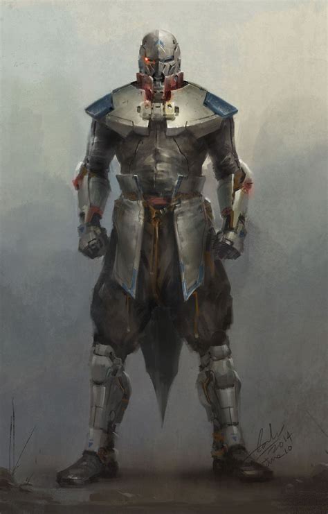 Futuristic Knight Armor Concept Art Concept Futuristic Knight Armour