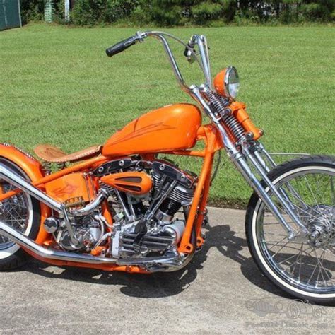 Motorbike Harley Davidson Shovelhead Custom Bobber 1979 For Sale