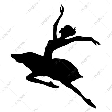 Ballerina Dancer Silhouette Png Free Ballerina Dancer Dancing