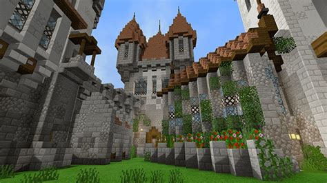 The Hilltop Castle Minecraft Pe Maps
