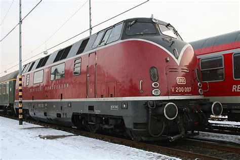 Diesellok V200 007 In Goslar Foto And Bild Historische Eisenbahnen
