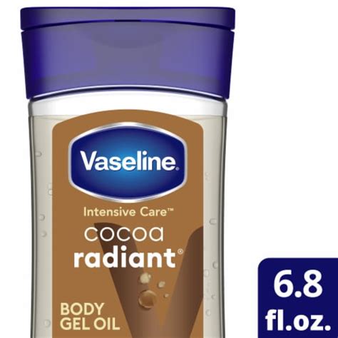 Vaseline Intensive Care Cocoa Radiant Gel Body Oil Oz Food Less