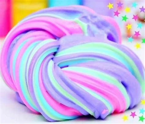 Make A Colorful Fluffy Unicorn Slime In 4 Steps Craft Projects For