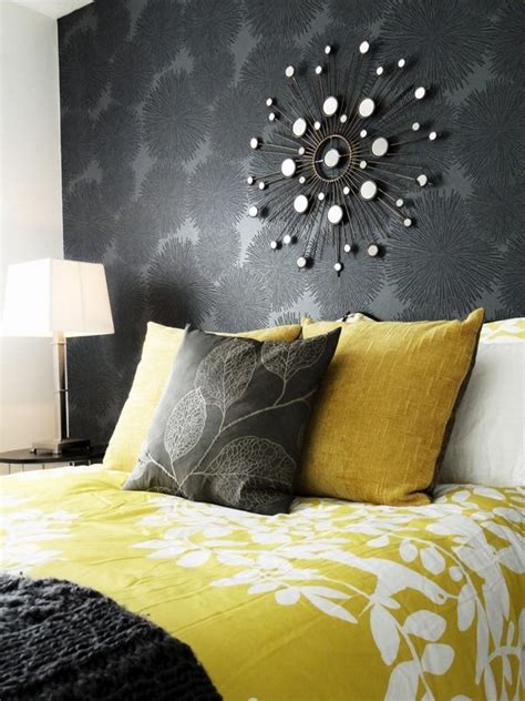 This pictures amazing yellow grey white bedroom furniture home display some ideas to you. 33 Sunny Yellow Accents Bedroom Ideas | Interior God