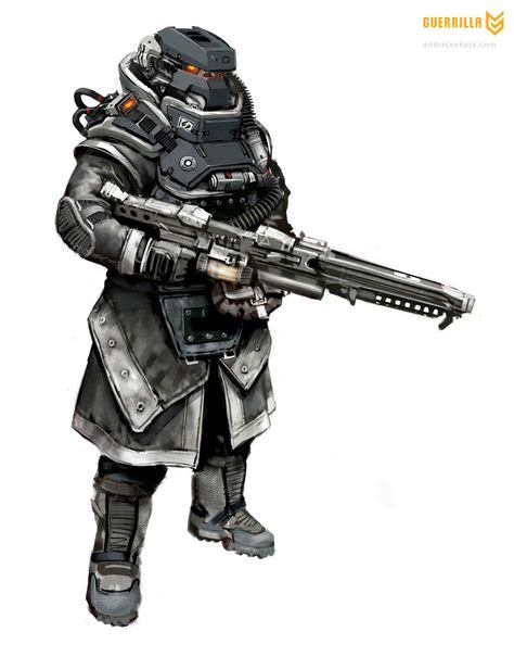 Killzone 3 Hgh Lmg Trooper Armor Concept Sci Fi Armor Future Soldier